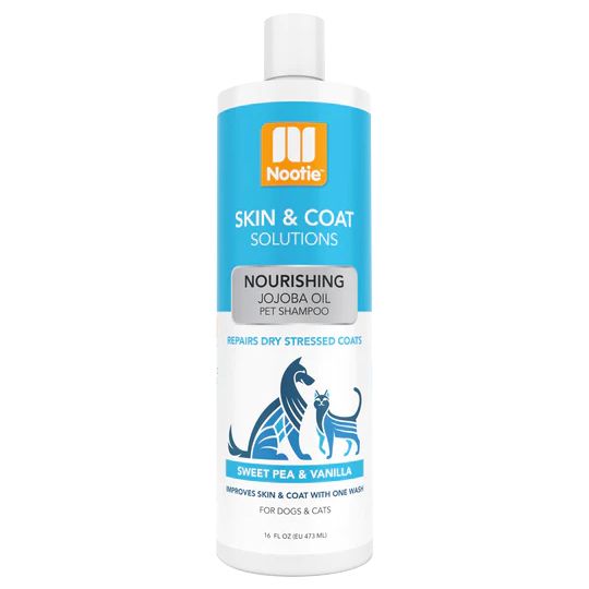 Nootie / Shampoing nourrissant à l&#39;huile de jojoba , Pois de senteur &amp; vanille