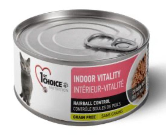 1st Choice / conserve , vitalité pâté poulet, sans grain, 156gr