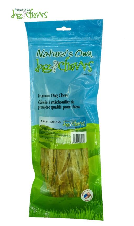Nature&#39;s own dog chews / Turkey tendon , 70gr