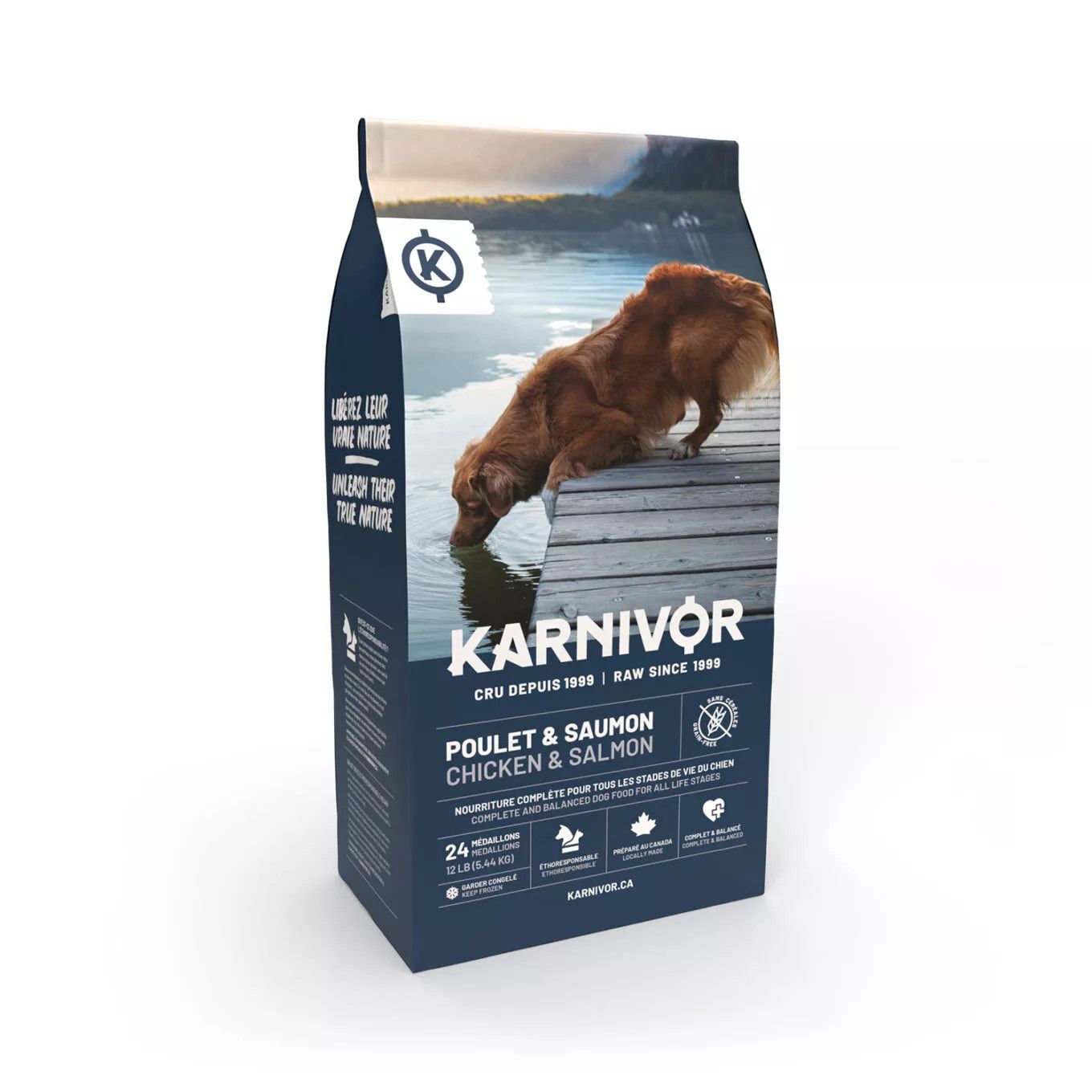 Karnivor / poulet-saumon,12lb