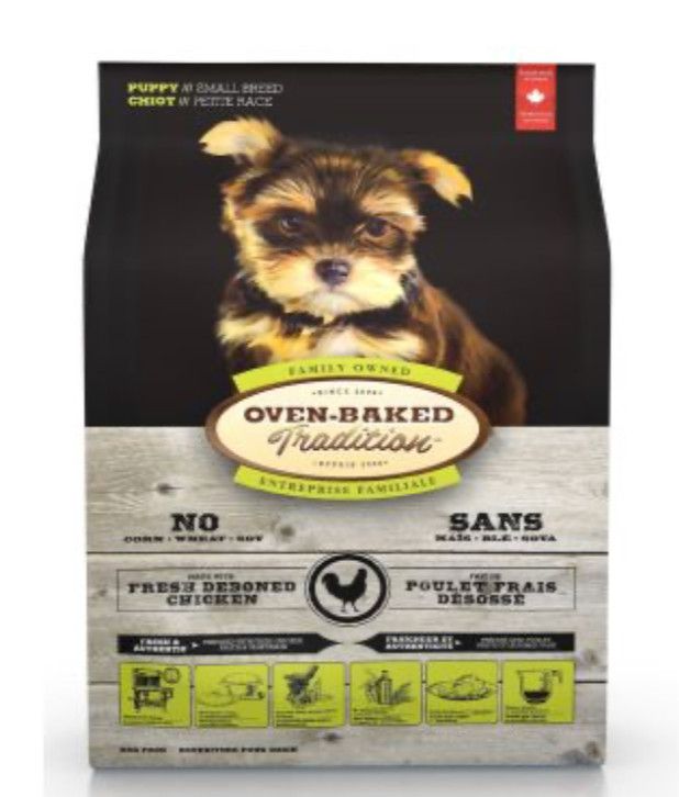 Oven-baked / chiot de petite race , poulet 5lb