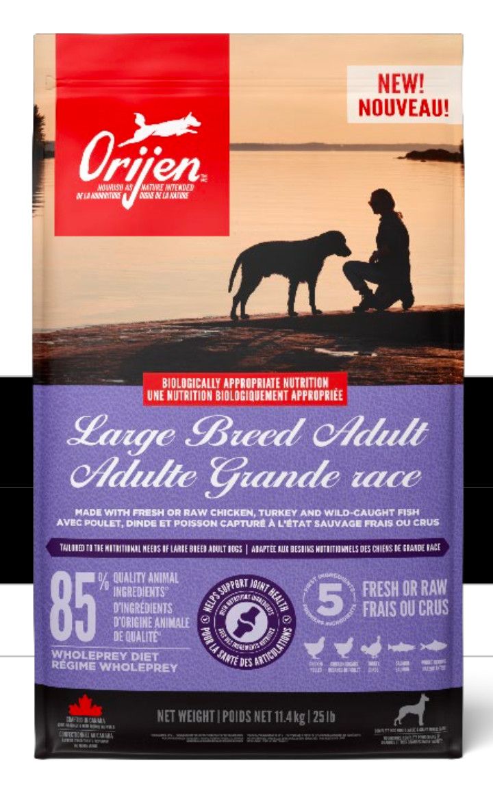 Orijen chien / Adult large breed, 11,4kg