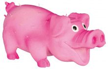 Trixie / Cochon de latex poilu 10 cm