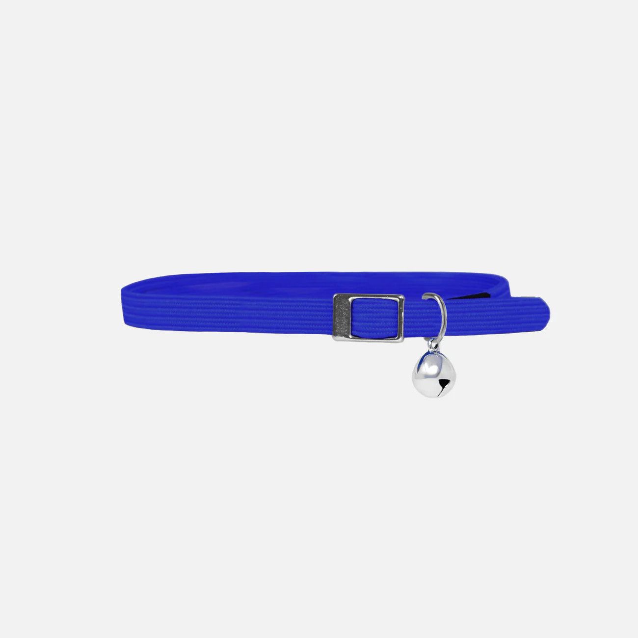 Cloe Cluzo / Collier ajustable en élastique chat, Royal blue