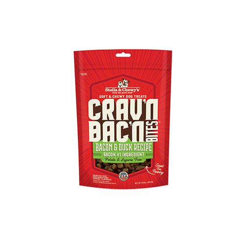 Stella &amp; Chewy&#39;s chien / Crave&#39;n bac&#39;n bites bacon &amp; duck, 8,25oz