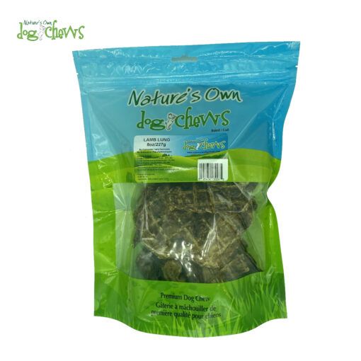 Nature&#39;s own dog ches / Lamb lung , 227gr