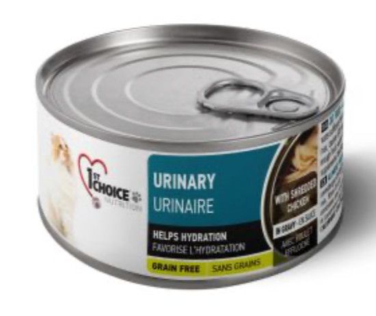 1st Choice / conserve , Urinaire,  éffiloché, 85gr