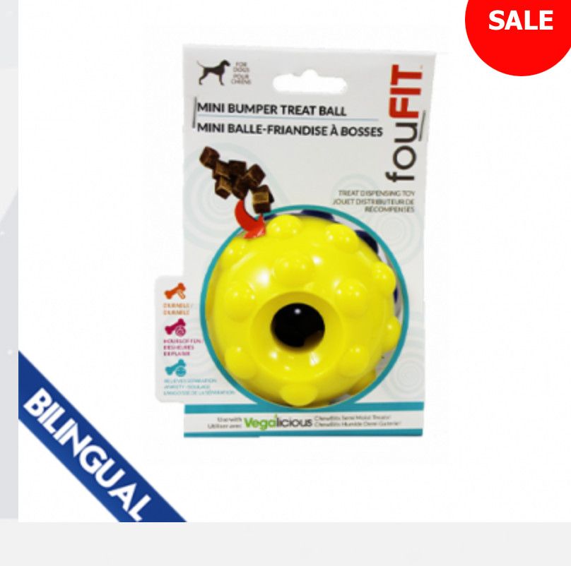 FouFit / bumper treat ball 3&quot;