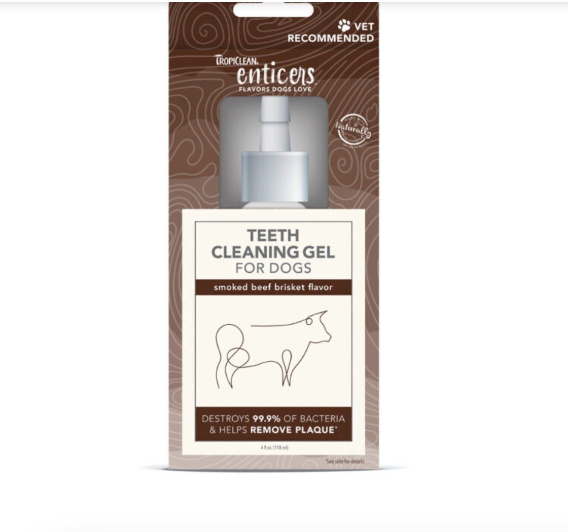 Tropiclean / Gel nettoyant chien boeuf 4 oz
