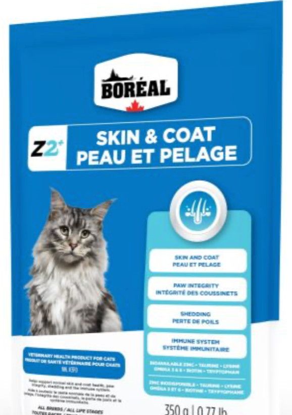 boréal chat / Zinpro Z2  , Suppléments de zinc peau et pelage