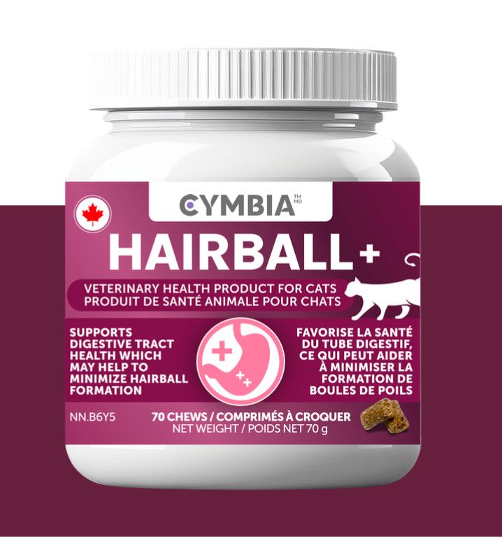 Cymbia / Boules de poils, 70 bouchées