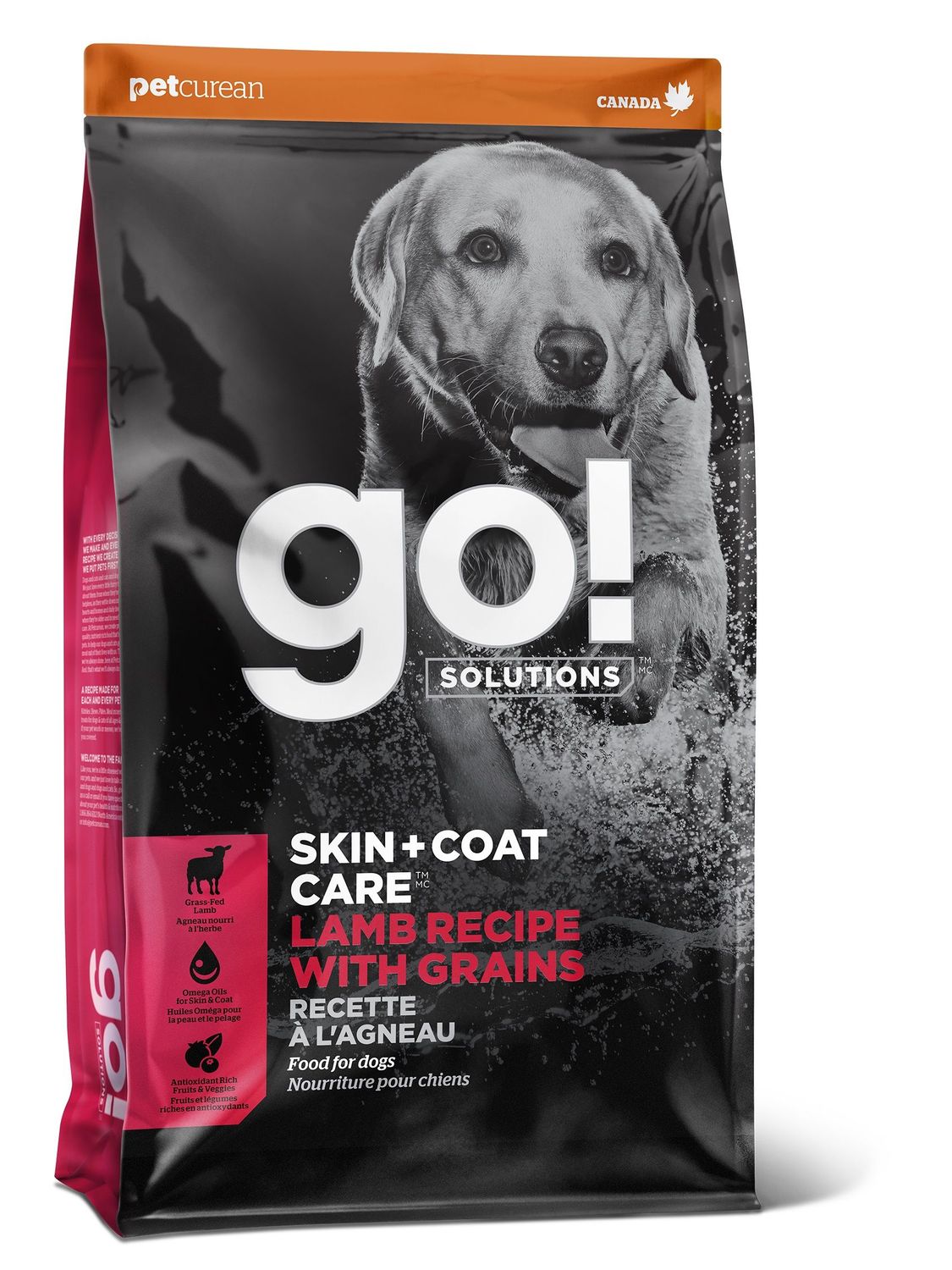 Go! chien / Peau + poils Agneau