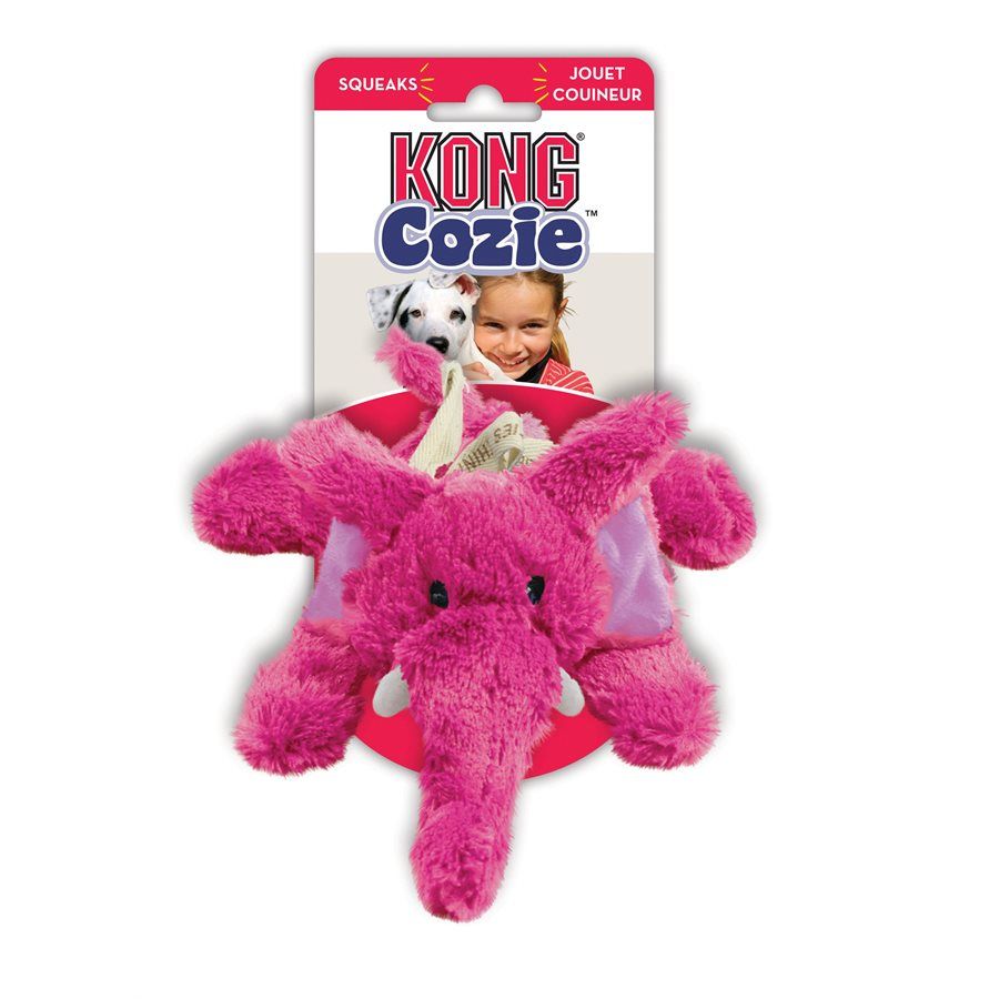 Kong \ Cozie Elmer Elephant , Size: Petit
