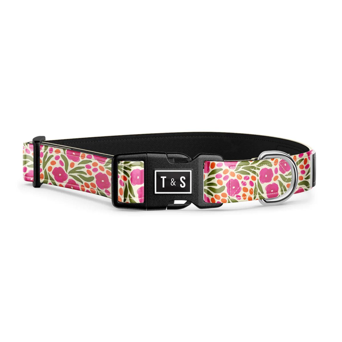 Tella &amp; Stella / Collier chien, Fleurs londoniennes, Size: Grand