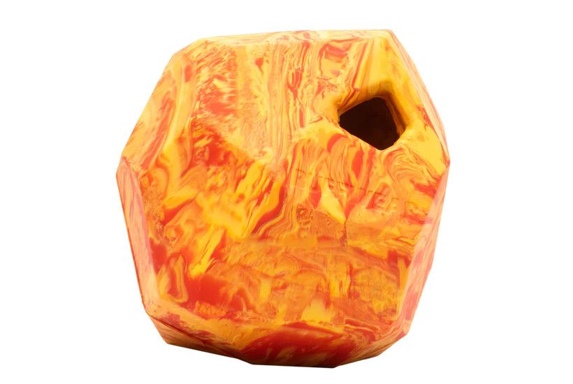 Ruffwear /Gnawt-a-Rock Toy, Salamander Orange