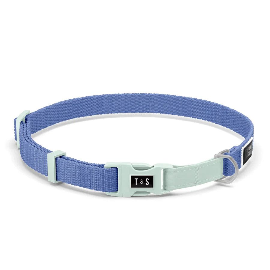 Tella &amp; Stella / Collier chat, Bleu hydrangea
