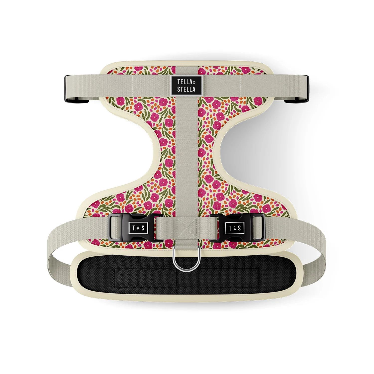 Tella &amp; Stella / Chien harnais, Fleurs Londoniennes, Size: Grand