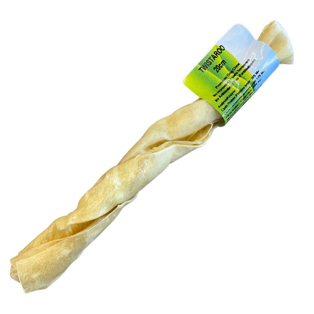 Nature&#39;s Own Dog Chews / Kangaroo Twistaroos, 20 cm