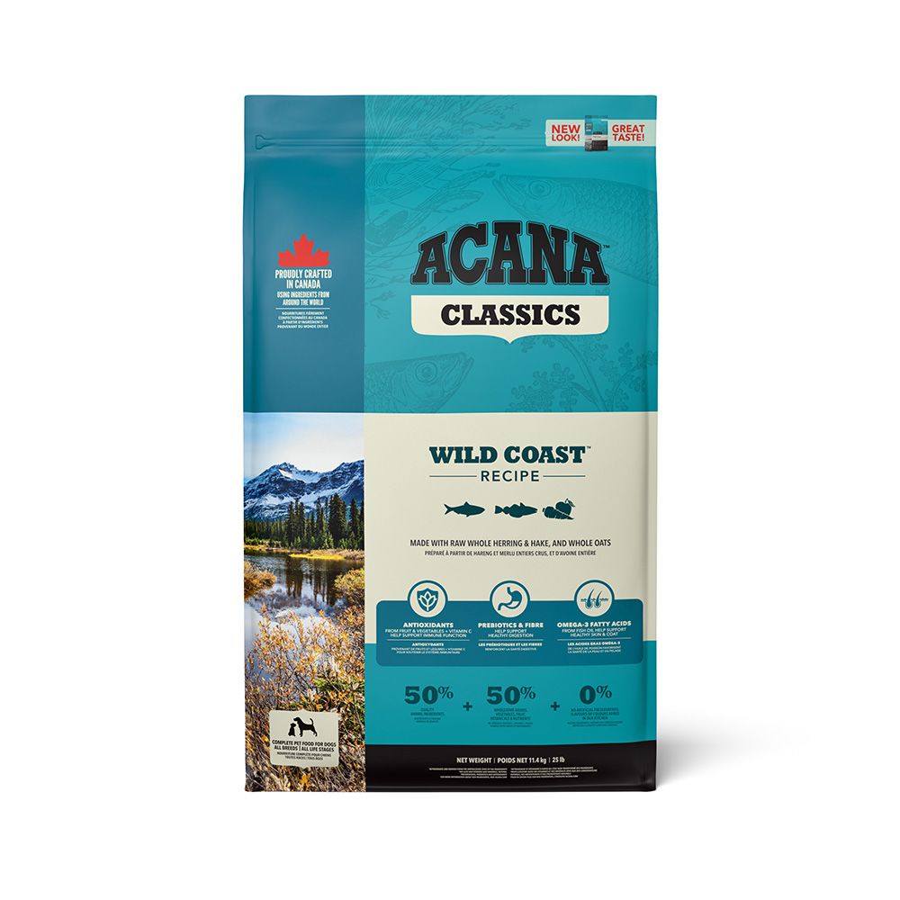 Acana Chien / Classics Wild Coast, Size: 2kg