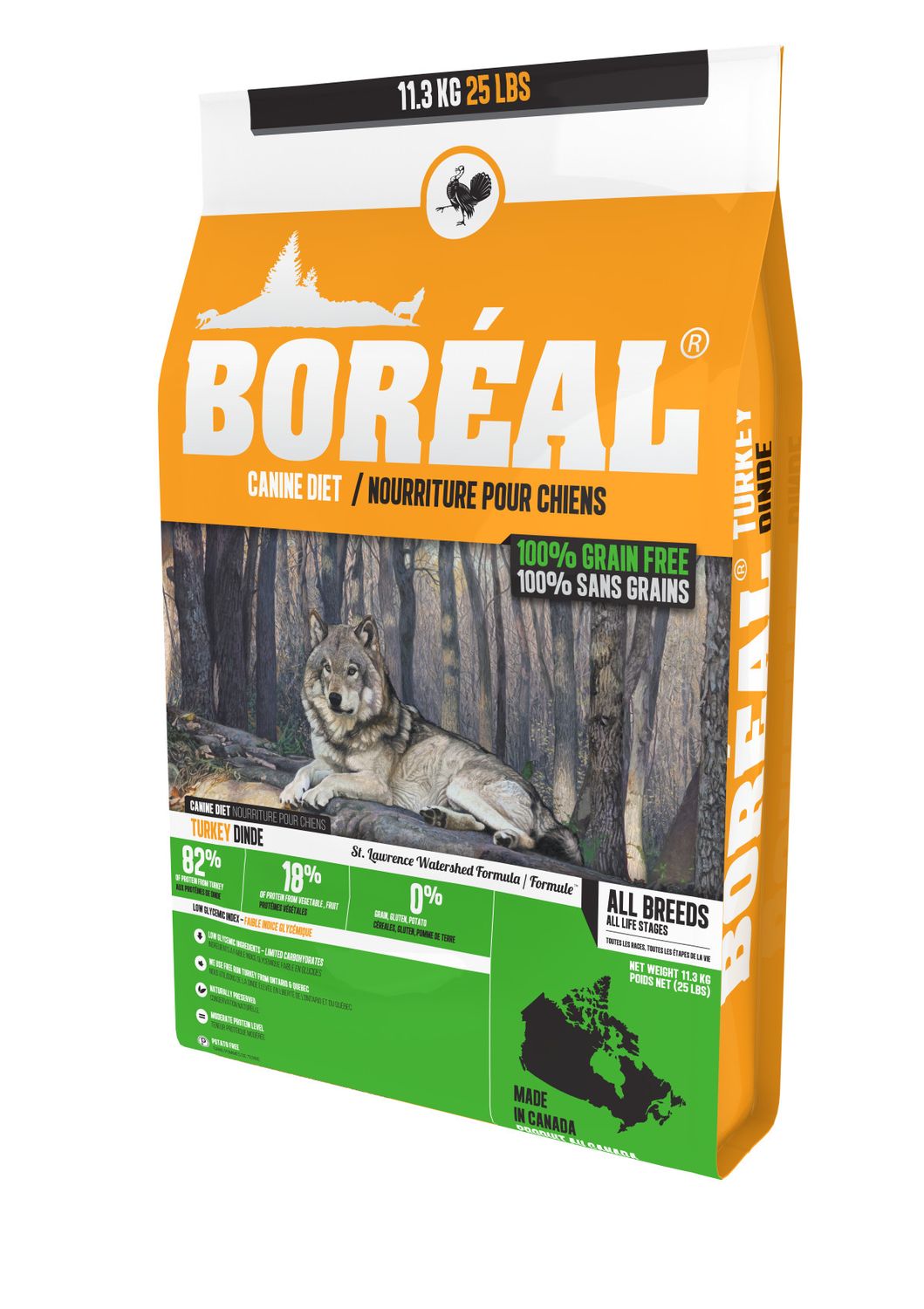  Boréal Chien / Dinde, Size: 11.36kg