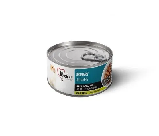 1st Choice / conserve , Urinaire, ragoût de poulet, 156gr