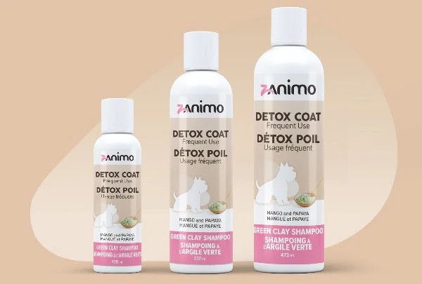 Zanimo / Shampoing detox poils papaye et mangue, 237ml