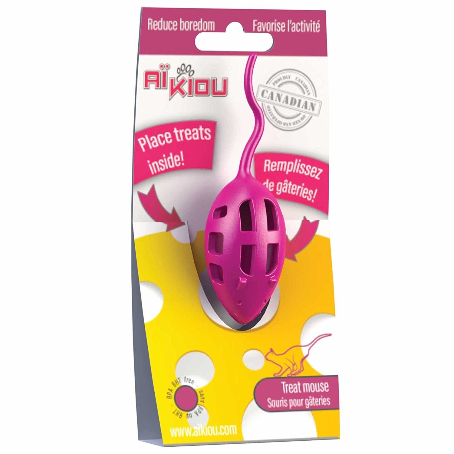 AÏkiou / Souris Distributeur, rose