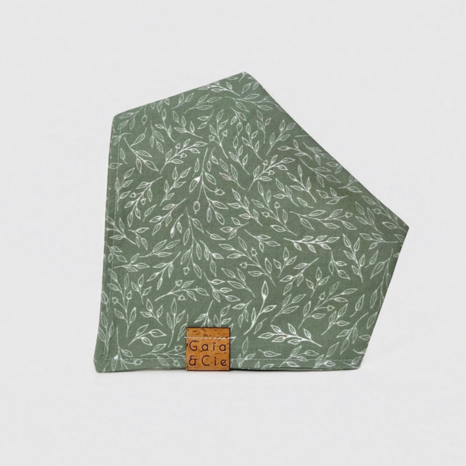 Gaïa &amp; Cie / Bandana Sapin sauge 