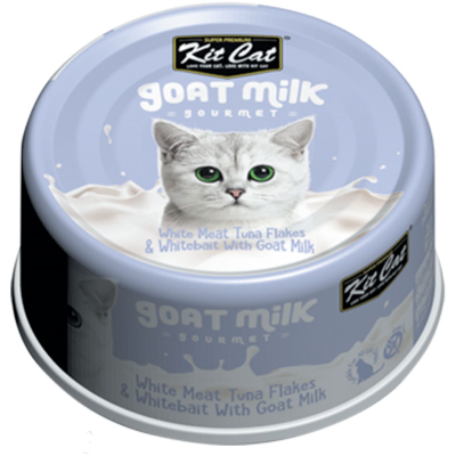 Kit cat/ tuna flake with goat milk ,70g