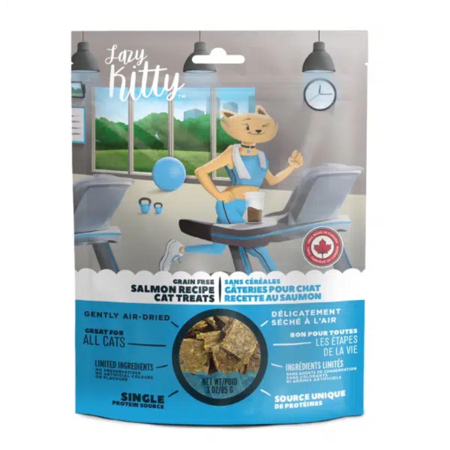 Lazy Kitty LK Air Dried Treat Salmon 3oz/85g