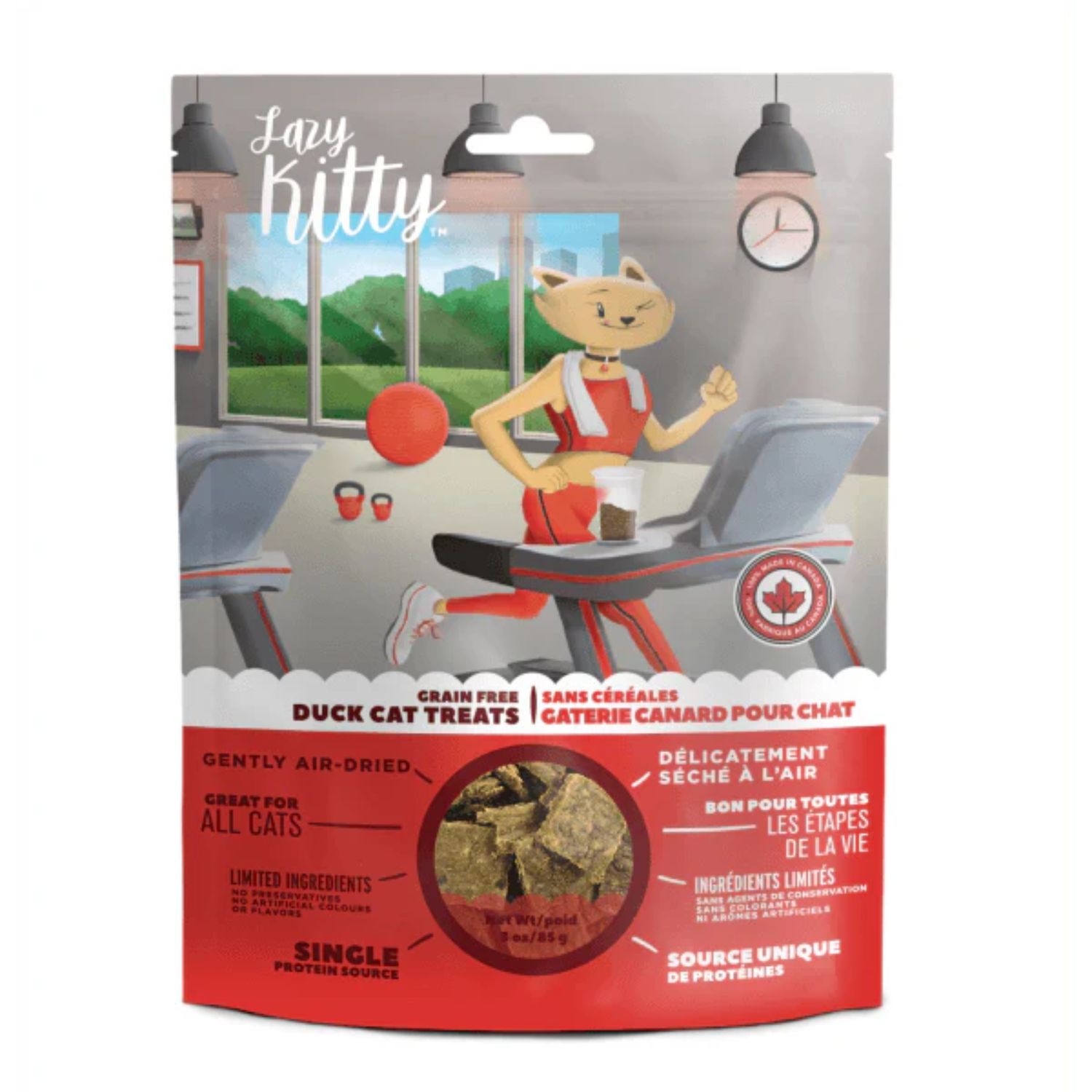 Lazy Kitty LK Air Dried Treat Duck 3oz/85g