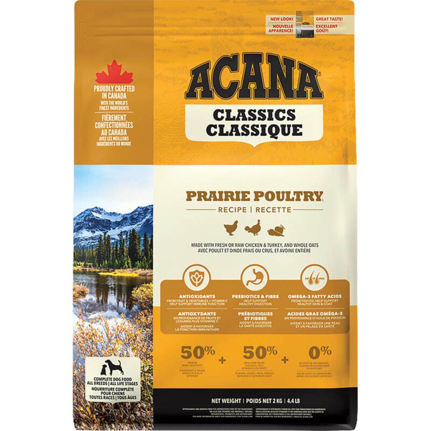 Acana Chien / Classics Prairie Poultry