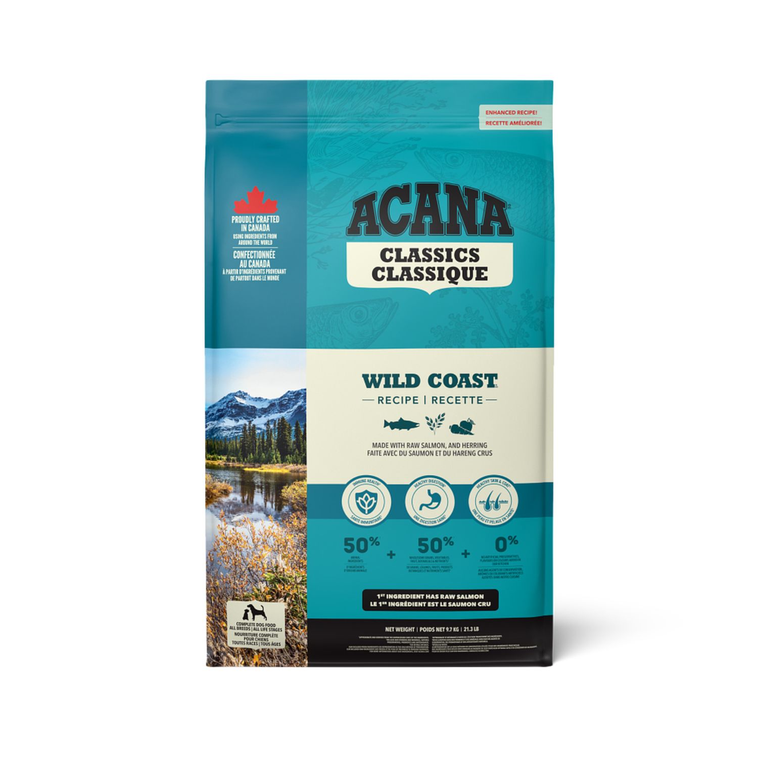 Acana chien / Classic wild coast 14.5kg