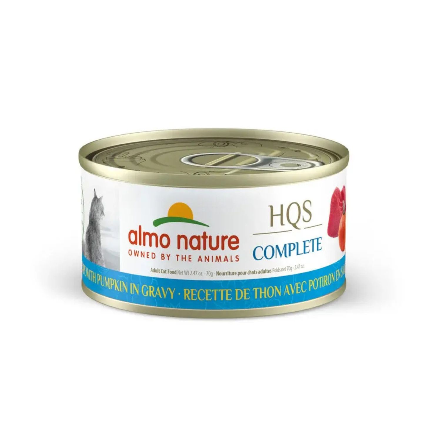 Almo Nature / HQS Complete thon poisson et citrouille , 70g