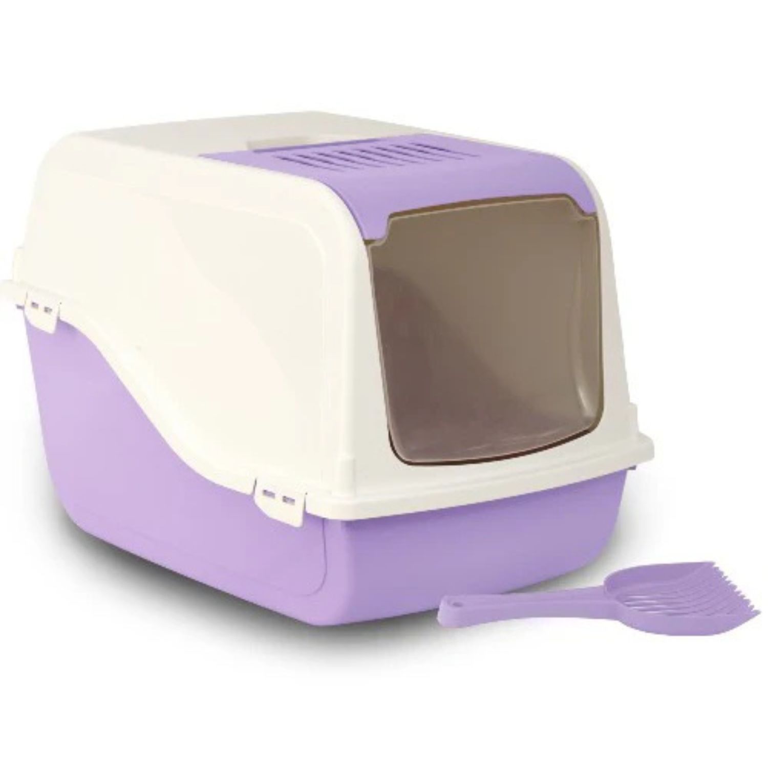 Bergamo / Bac à litière avec dôme Ariel, lilas