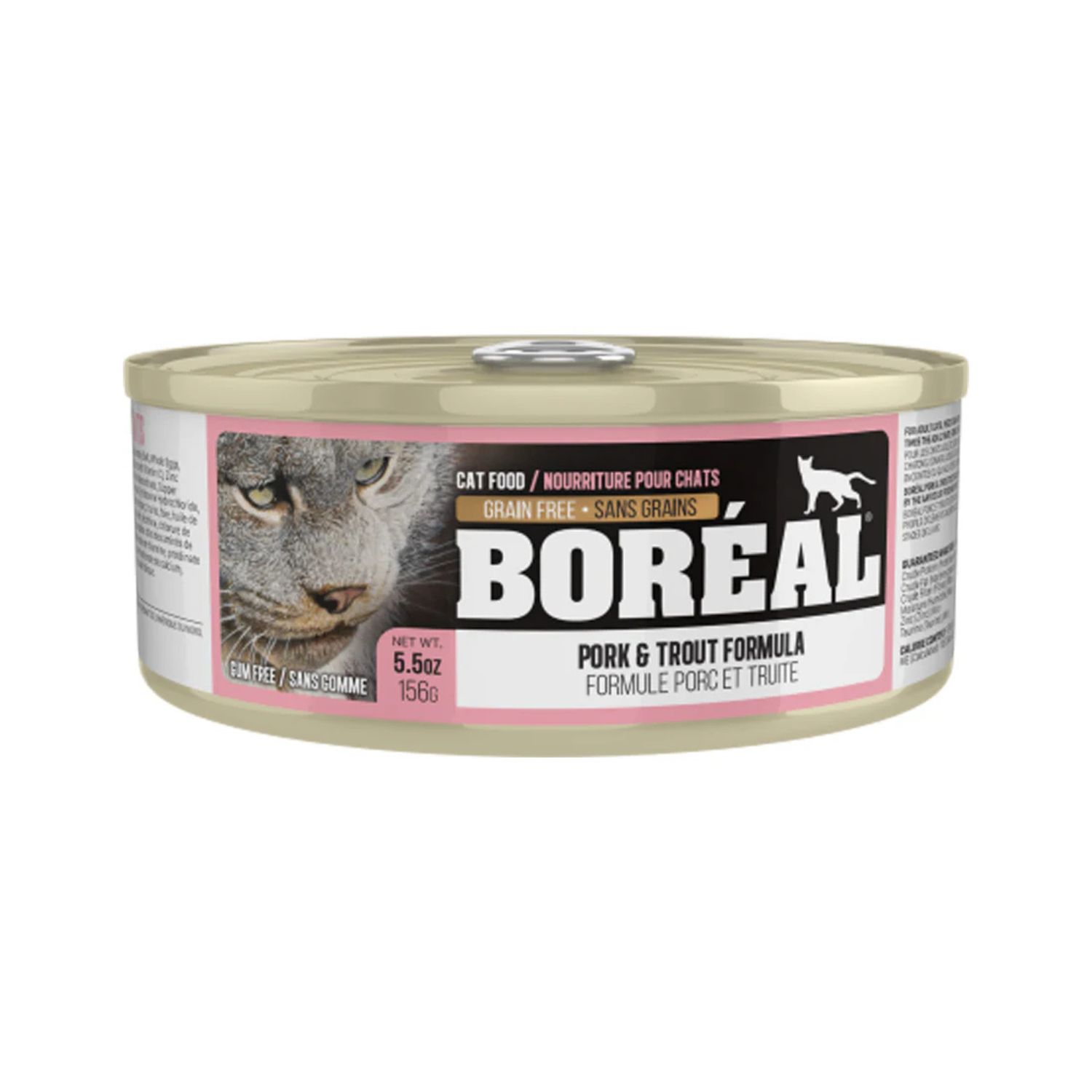 Boréal Chat / Conserve Porc &amp; truite, 156g