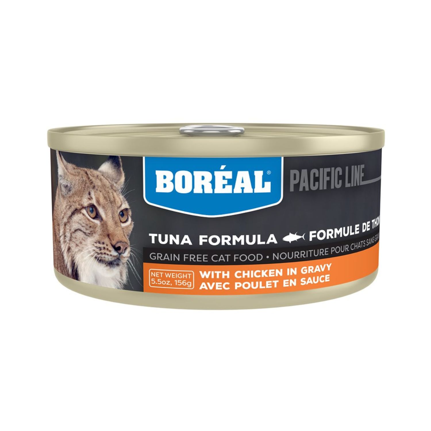 Boréal Chat / Conserve Thon Rouge &amp; Poulet en sauce