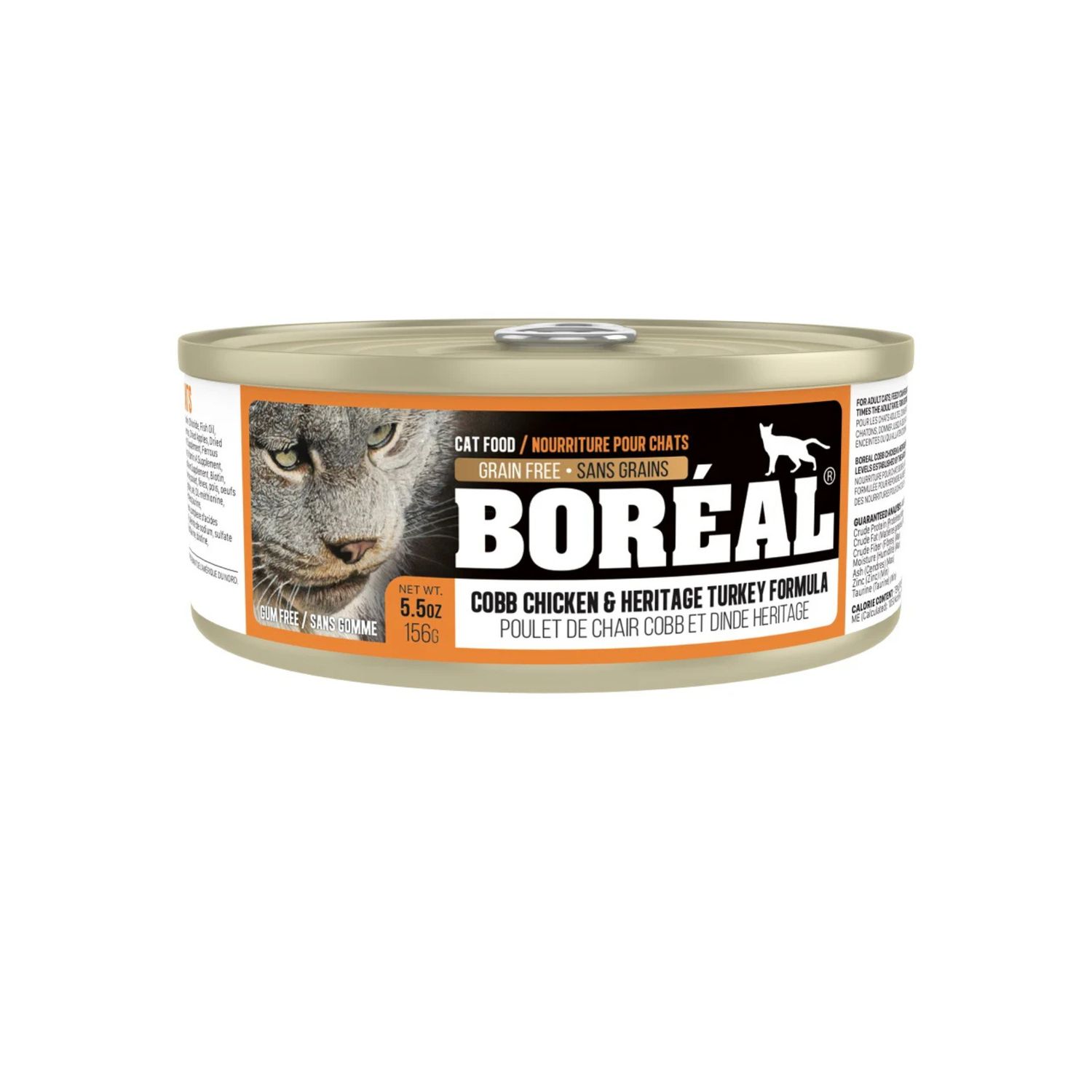 Boréal Chat / Conserve Poulet Cobb, Dinde Heritage