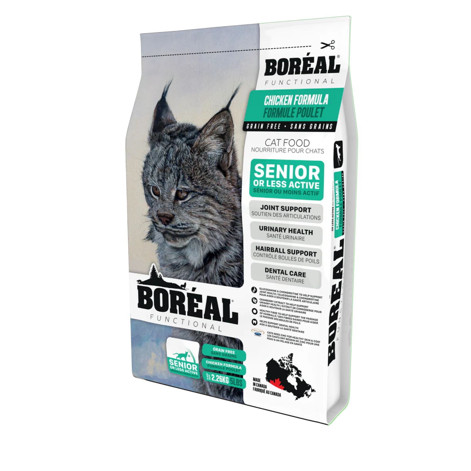 Boréal Chat / Functional sénior poulet