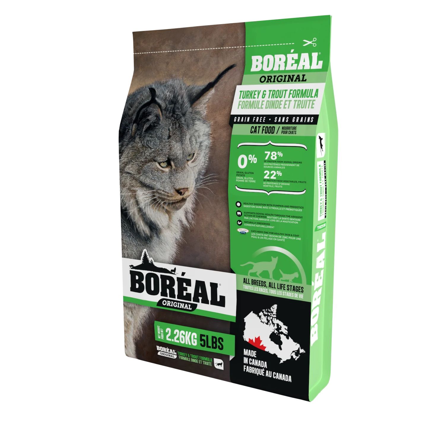 Boréal Chat / (SG) Dinde et Truite