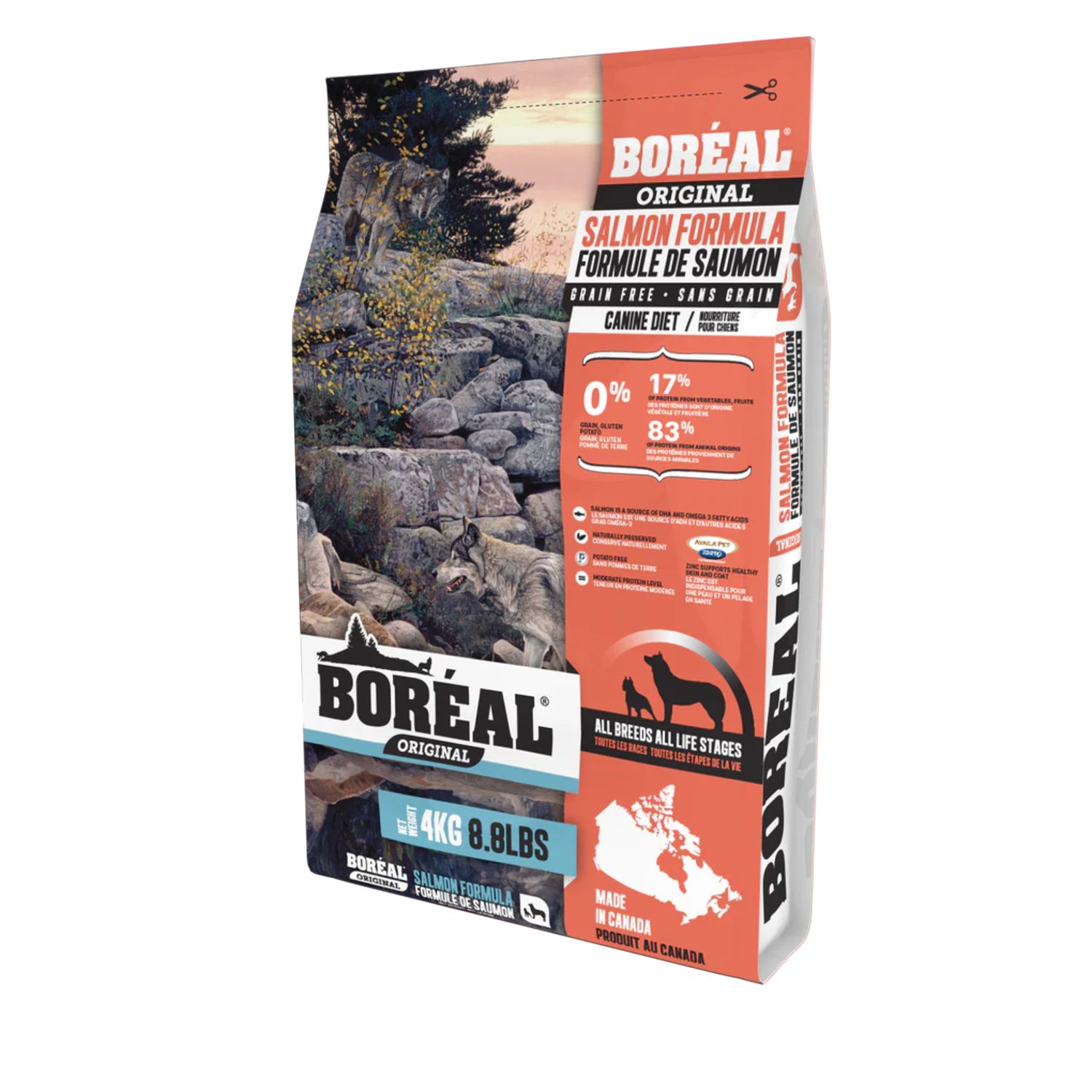 Boréal Chien / Saumon Sauvage 