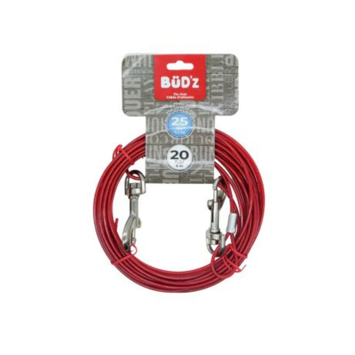 Bud'z / Cable d'attache 20' 