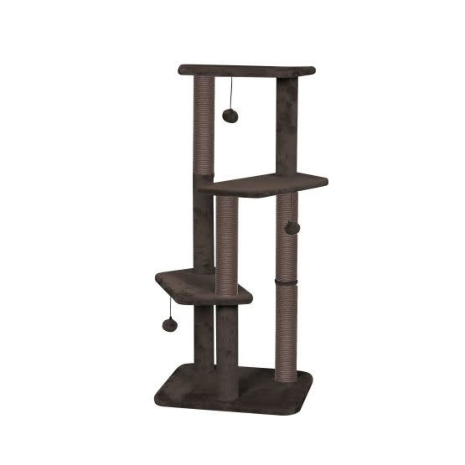 BUD'Z \ Arbre a chat 3 niveaux , Moka 50x40x111cm