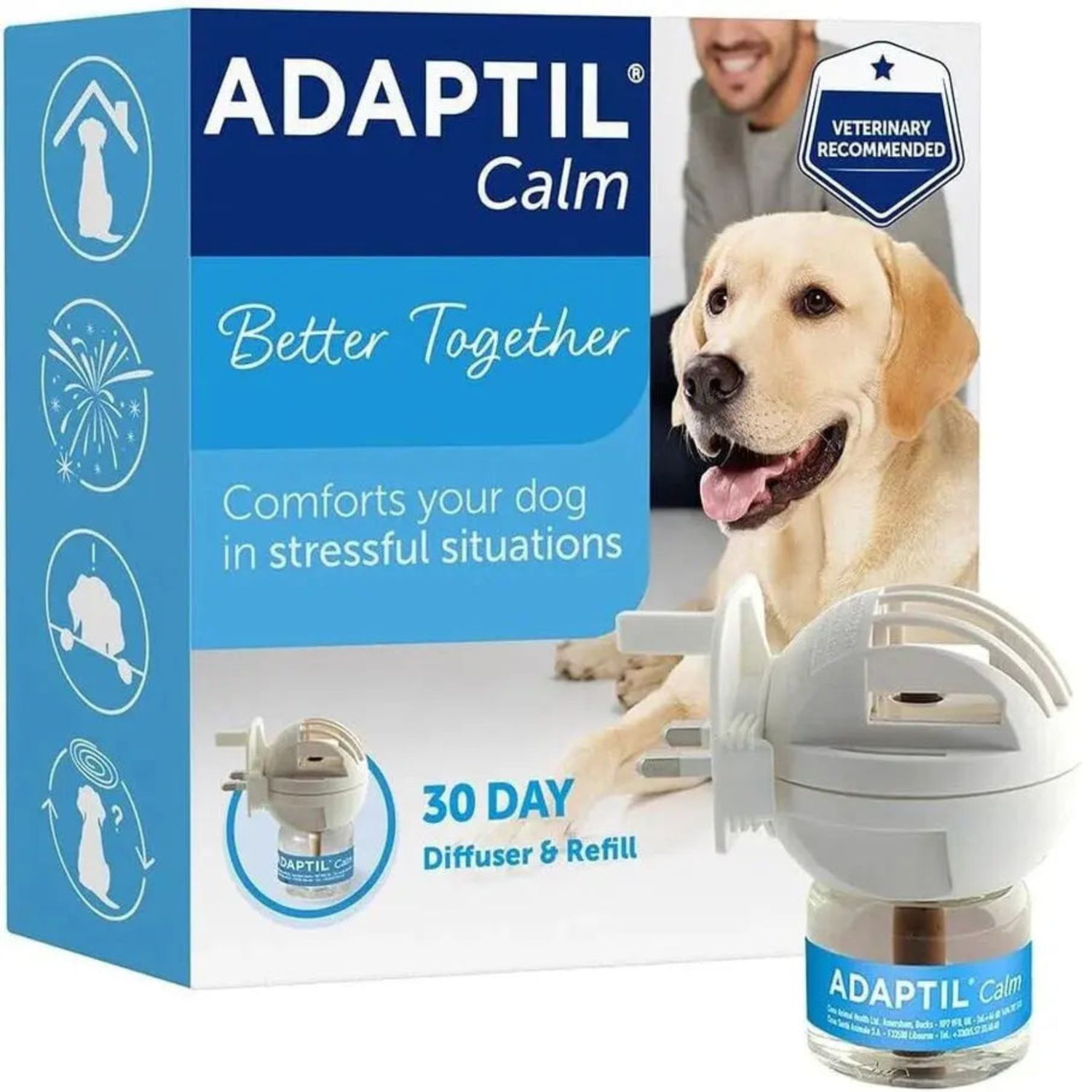 Ceva / Adaptil ensemble de départ, 30 jours