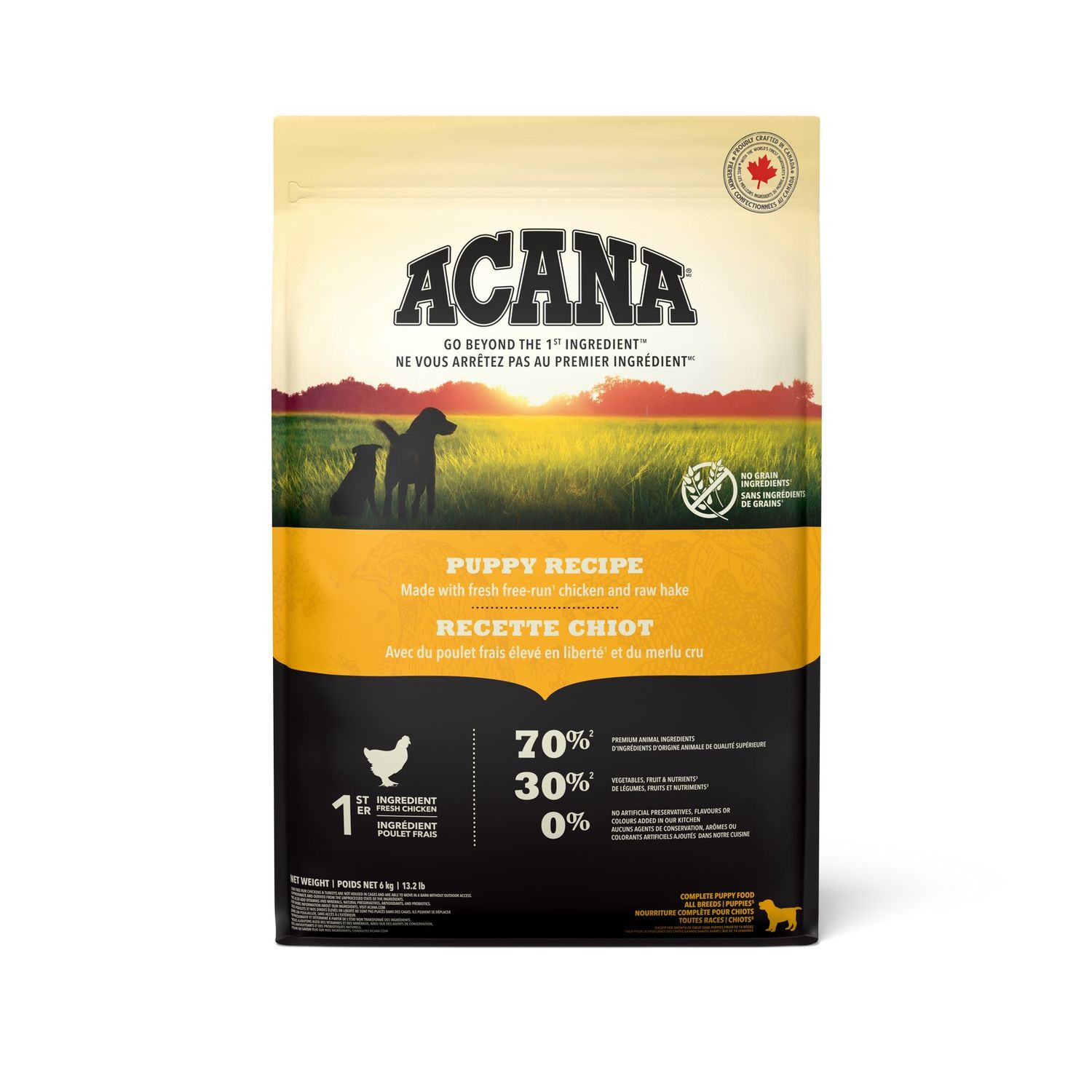 Acana Chien / Heritage Puppy &amp; Junior, Size: 2kg