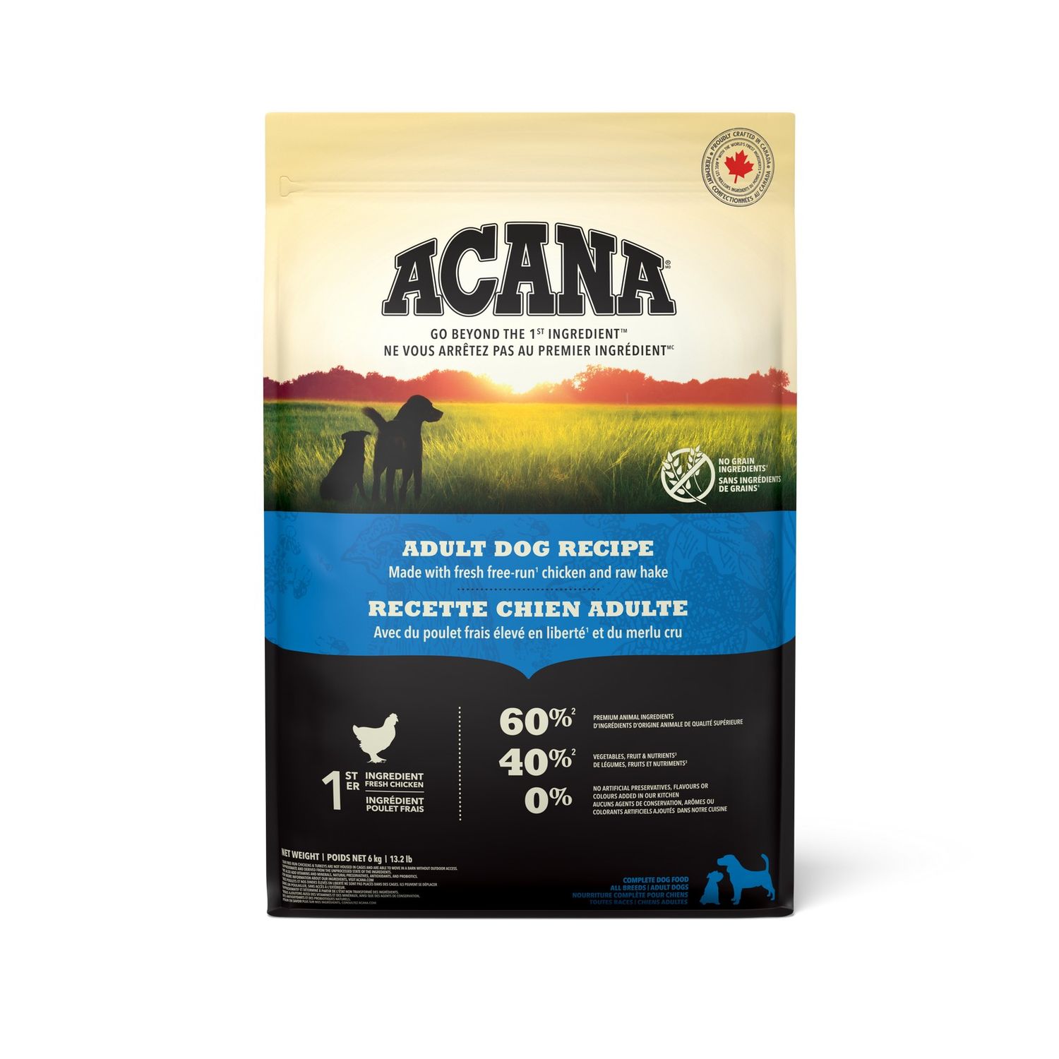 Acana Chien / Heritage Adult, Size: 2kg