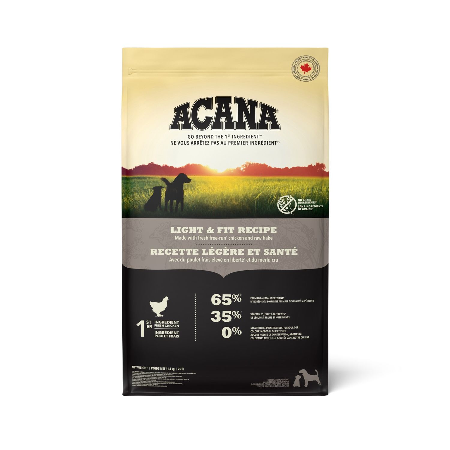Acana Chien / Heritage Light &amp; Fit, Size: 2kg