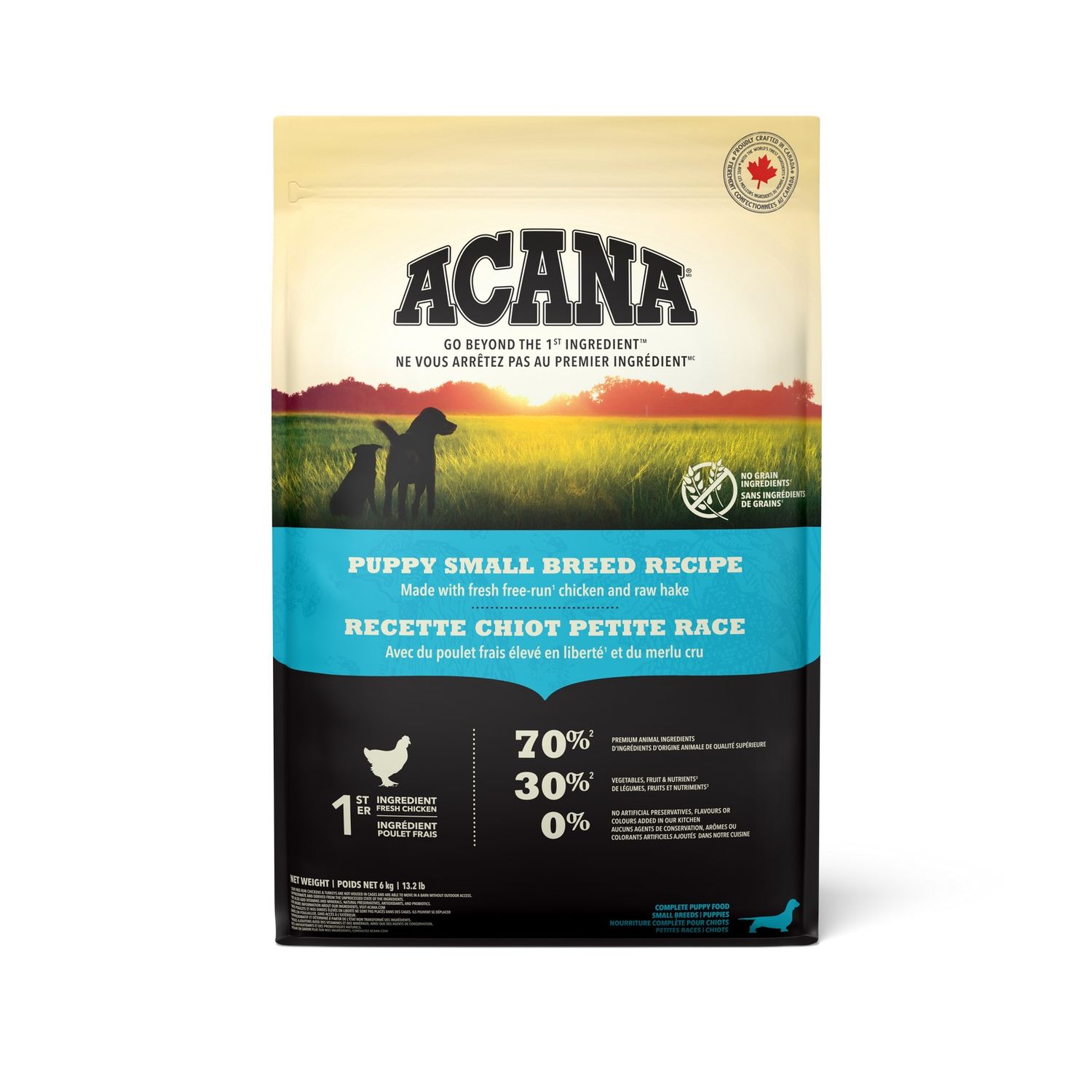 Acana Chien / Heritage Puppy Small Breed, Size: 2kg