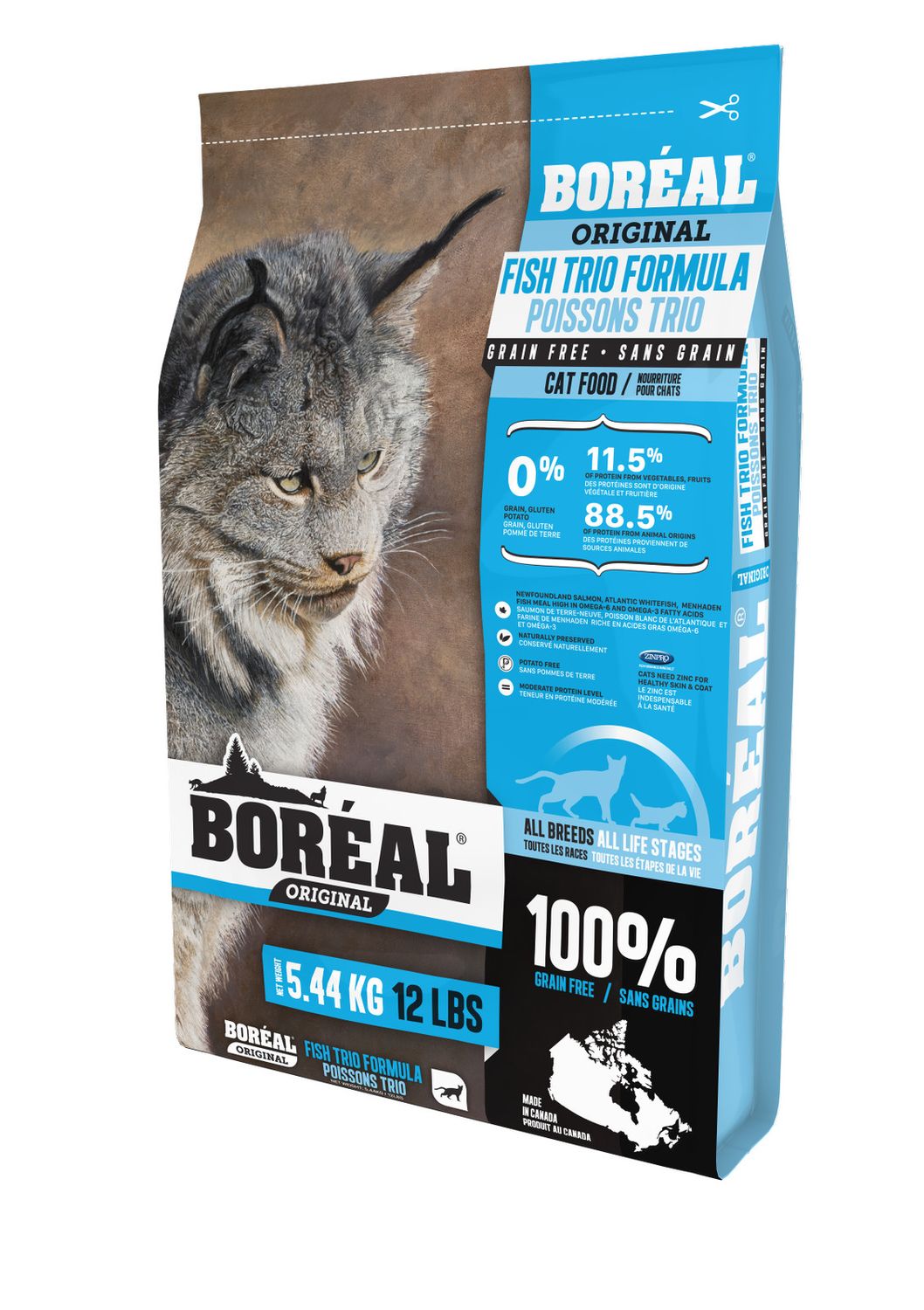 Boréal Chat / (SG) Trio de Poisson , Size: 5.45kg