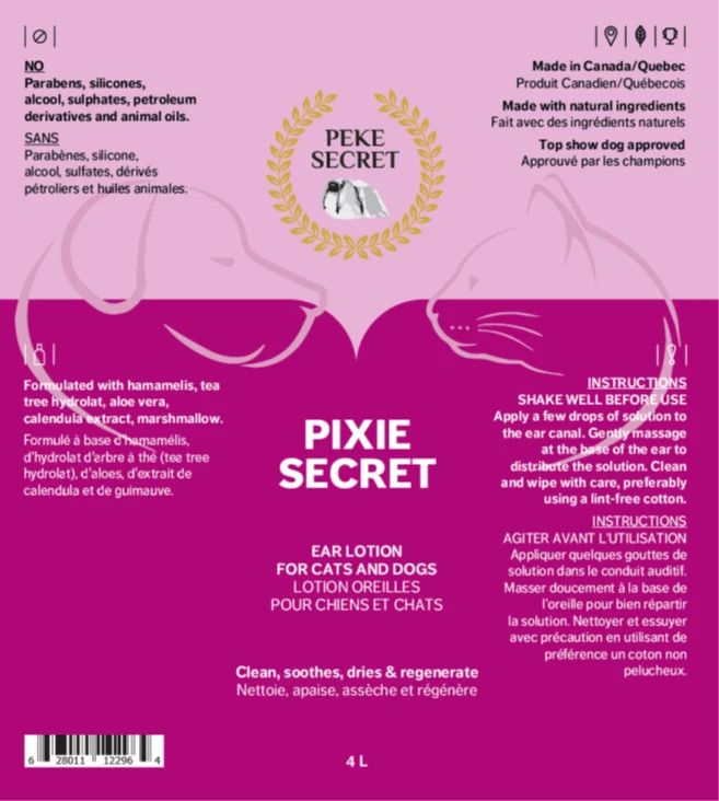 Peke Secret / Pixie secret, Size: 120ml